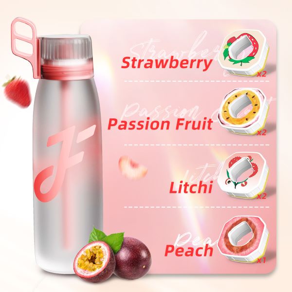  7 PCS Flavor Pods for Air Water Bottle,Compatible with