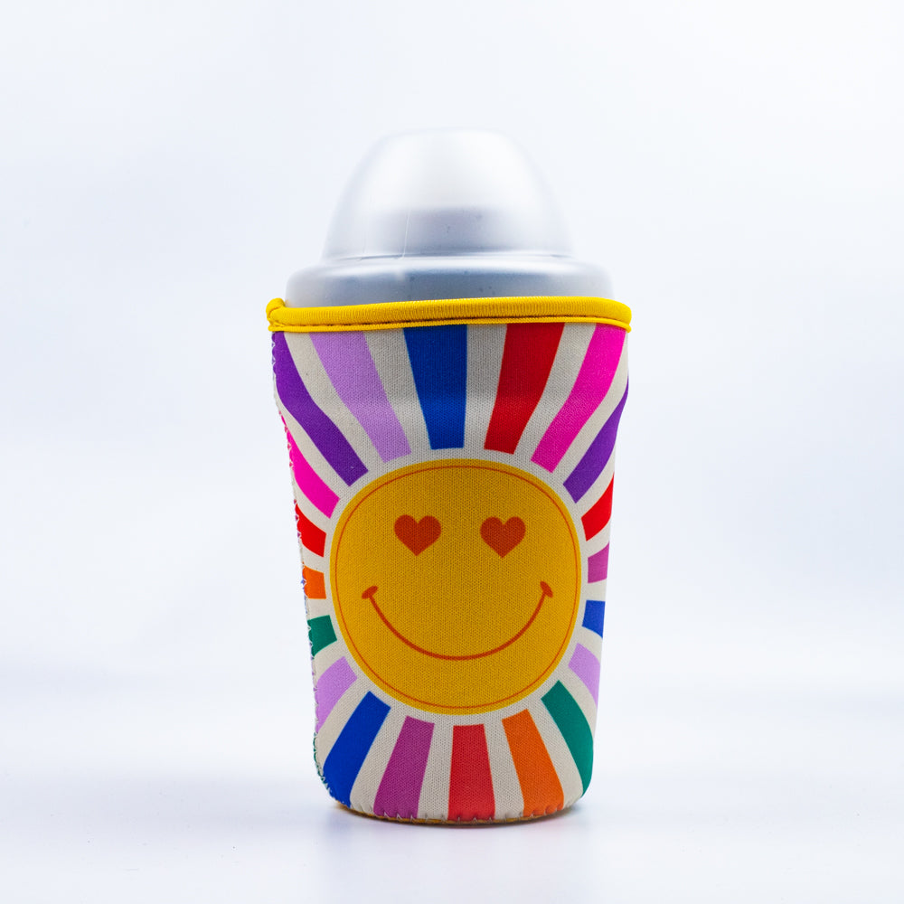 Cup Holder, Sun Print Pattern