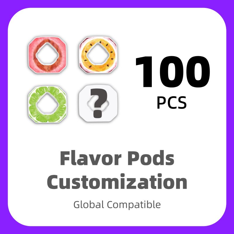 Flavor Pods 100pcs, Customization