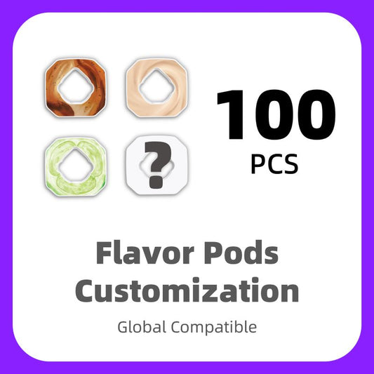 Flavor Pods 100pcs, Customization