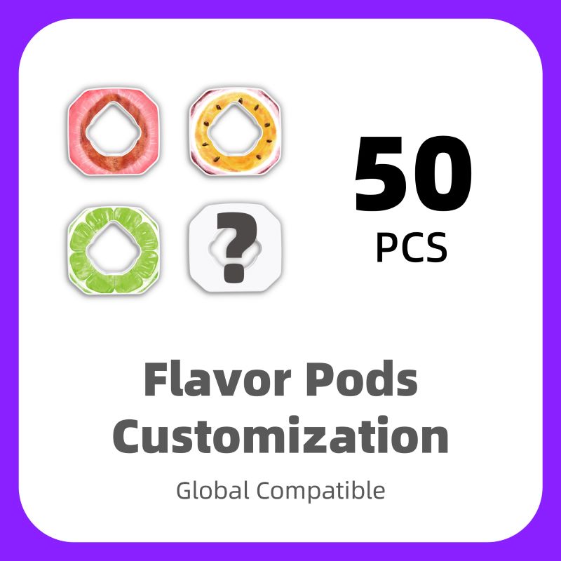 Flavor Pods 50pcs, Customization